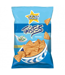 Star Twistos Przekąski ziemniaczane o smaku śmietankowym 70 g