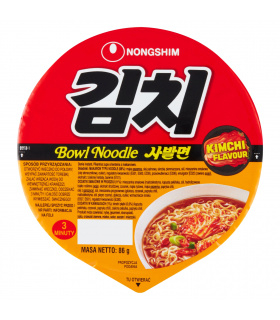 Nongshim Kimchi Flavour Pikantna zupa orientalna z makaronem 86 g