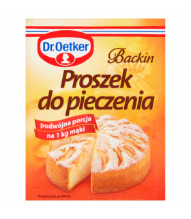 Dr. Oetker Backin Proszek do pieczenia 30 g