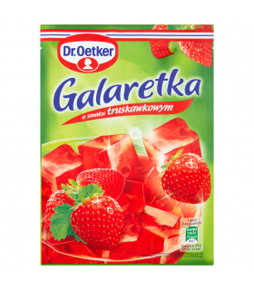 Dr. Oetker Galaretka o smaku truskawkowym 77 g