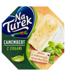 NaTurek Ser pleśniowy camembert z ziołami 120 g