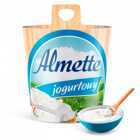 Almette Puszysty serek twarogowy jogurtowy 150 g