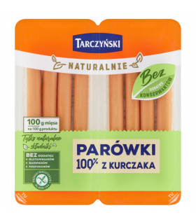 Tarczyński Naturalnie Parówki 100% z kurczaka 160 g (2 x 80 g)