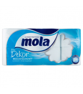 Mola Blue Dekor Papier toaletowy 8 rolek