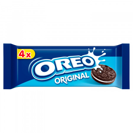 Oreo Original Ciastka kakaowe z nadzieniem o smaku waniliowym 44 g