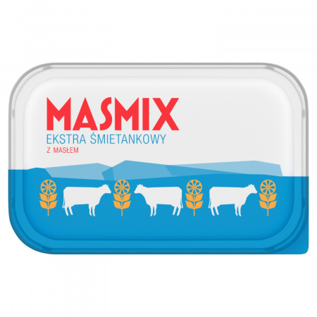 Masmix Miks tłuszczowy do smarowania extra śmietankowy 380 g