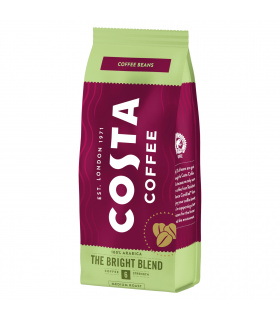 Costa Coffee Bright Blend Medium Roast Kawa palona ziarnista 200 g