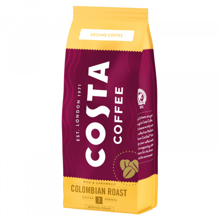 Costa Coffee Colombian Roast Medium Roast Kawa palona mielona 200 g