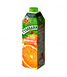 Tymbark Sok 100% pomarańcza 1 l