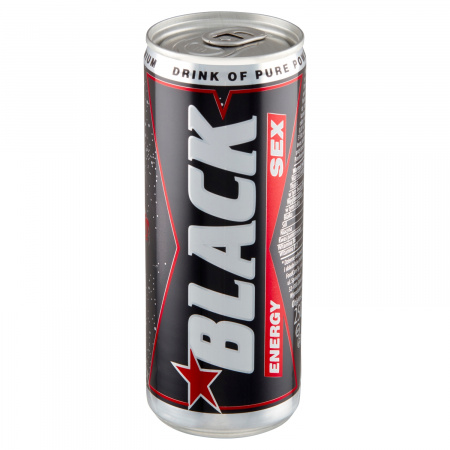 Black Sex Energy Gazowany napój energetyzujący 250 ml