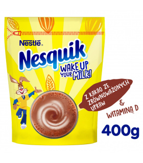 Nesquik Rozpuszczalny napój kakaowy z dodatkiem witamin 400 g