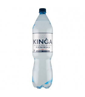Kinga Pienińska Naturalna woda mineralna gazowana niskosodowa 1,5 l