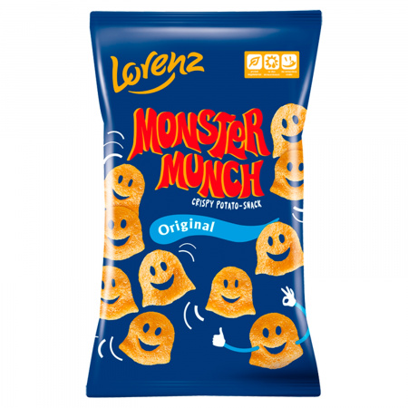 Monster Munch Original Chrupki ziemniaczane solone 100 g