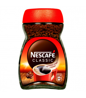 Nescafé Classic Kawa rozpuszczalna 50 g