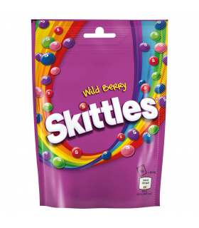 Skittles Wild Berry Cukierki do żucia 174 g (142 cukierki)
