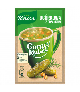 Knorr Gorący Kubek Ogórkowa z grzankami 13 g