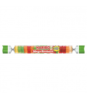 Haribo Mega-Roulette F!zz Żelki owocowe kwaśne 45 g