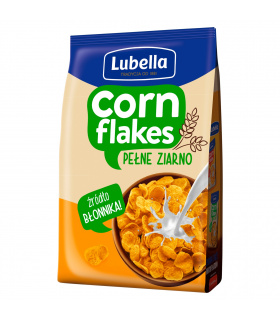 Lubella Corn Flakes Płatki kukurydziane pełne ziarno 250 g
