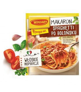 Winiary Pomysł na... Makaron spaghetti po bolońsku 44 g