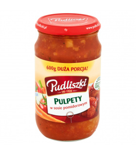 Pudliszki Pulpety w sosie pomidorowym 600 g