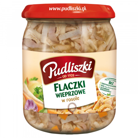 Pudliszki Flaczki wieprzowe w rosole 500 g