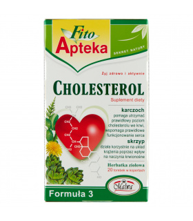 Fito Apteka Suplement diety herbatka ziołowa cholesterol 40 g (20 x 2 g)