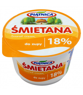 Piątnica Śmietana do zupy 18% 200 g