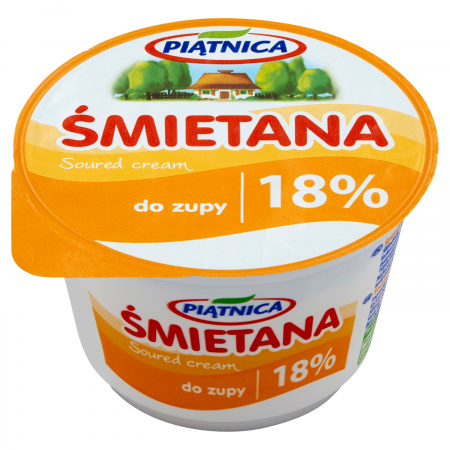 Piątnica Śmietana do zupy 18% 200 g