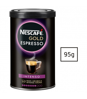 Nescafé Gold Espresso Intenso Kawa rozpuszczalna 95 g