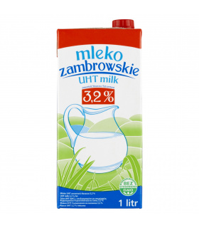 Mleko zambrowskie UHT 3,2 % 1 l