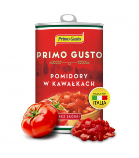 Primo Gusto Pomidory w kawałkach bez skórki 400 g