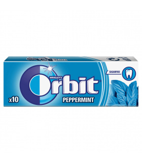 Orbit Peppermint Guma do żucia bez cukru 14 g (10 drażetek)