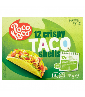 Poco Loco Muszle Taco 135 g (12 sztuk)