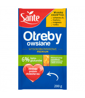 Sante Otręby owsiane wysokobłonnikowe Premium 200 g