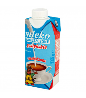 SM Gostyń Mleko gostyńskie zagęszczone niesłodzone 7,5% 350 g