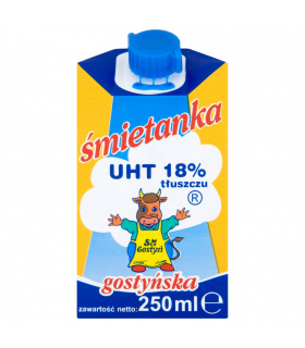 SM Gostyń Śmietanka gostyńska 18% 250 ml