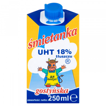 SM Gostyń Śmietanka gostyńska 18% 250 ml