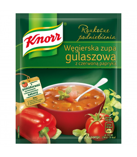Knorr Rozkosze podniebienia Węgierska zupa gulaszowa z czerwoną papryką 60 g