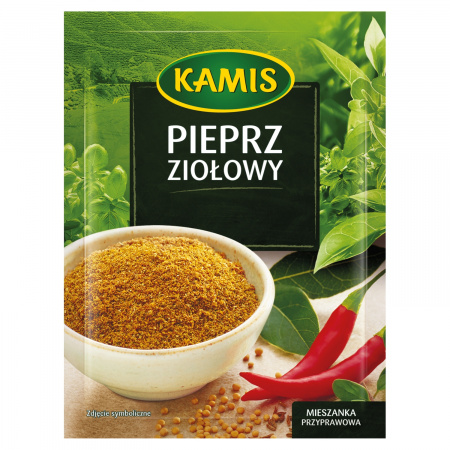 Kamis Pieprz ziołowy Mieszanka przyprawowa 15 g