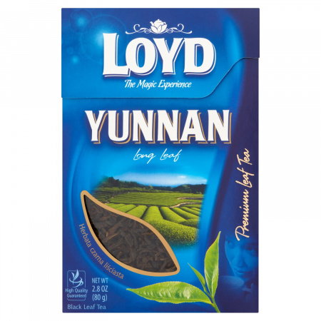 Loyd Yunnan Herbata czarna liściasta 80 g