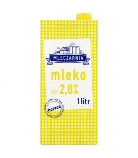 Mleczarnia Mleko UHT 2,0% 1 l