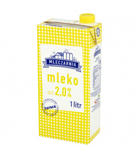 Mleczarnia Mleko UHT 2,0% 1 l