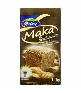 Melvit Mąka orkiszowa do wypieku domowego chleba 1 kg
