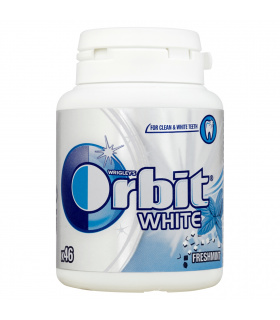 Orbit White Freshmint Guma do żucia bez cukru 64 g (46 drażetek)