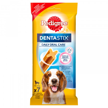 Pedigree DentaStix 10-25 kg Karma uzupełniająca 180 g