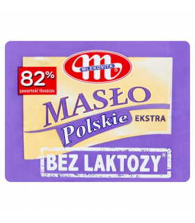 Mlekovita Masło Polskie ekstra bez laktozy 82% 200 g