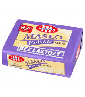 Mlekovita Masło Polskie ekstra bez laktozy 82% 200 g