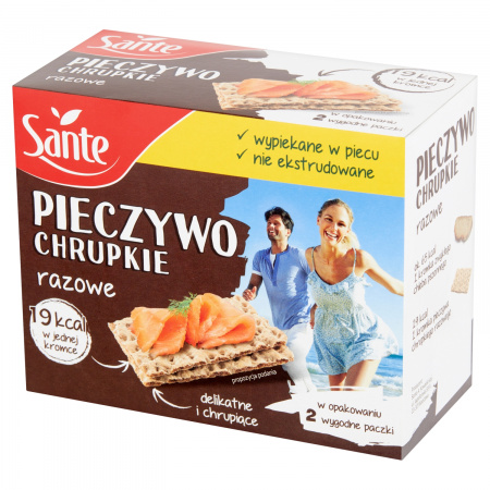 Sante Pieczywo chrupkie razowe 150 g