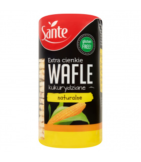 Sante Extra cienkie wafle kukurydziane naturalne 120 g