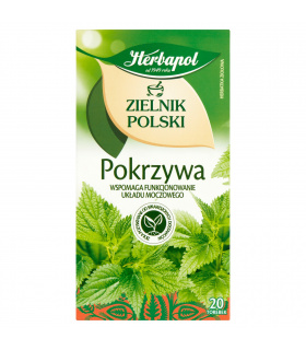 Herbapol Zielnik Polski Herbatka ziołowa pokrzywa 30 g (20 x 1,5 g)